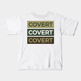 Covert 3x Kids T-Shirt